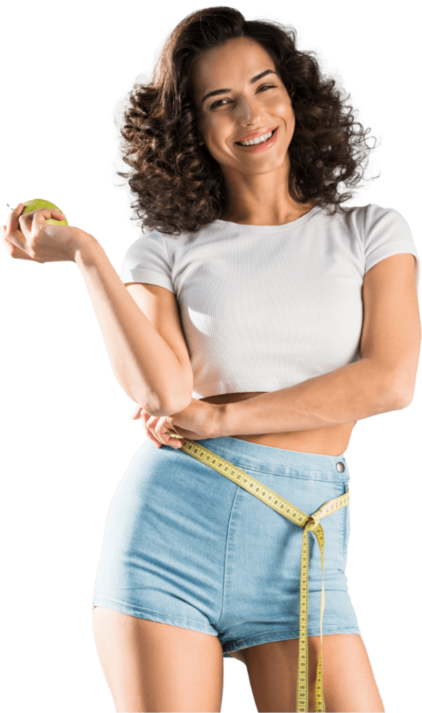 woman smiling